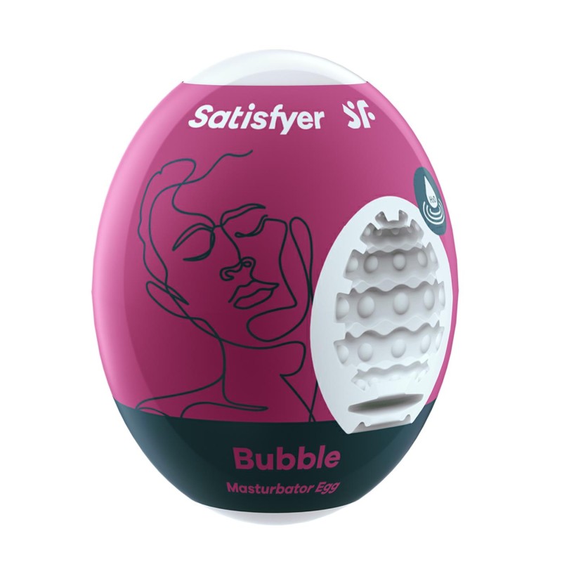 Masturbator żelowe jajeczko Satisfyer bubble sex